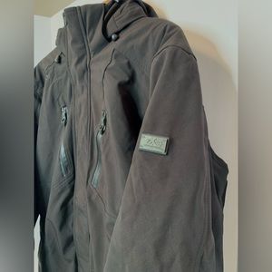Men’s Black ZXBLK by ZeroXposur Jacket with Hood. XL